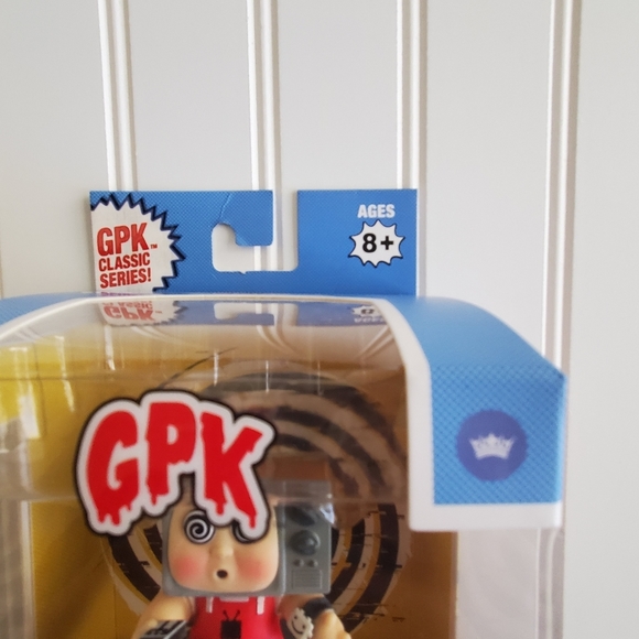 NIB Garbage Pail Kids Geeky Gary Figure Classic Vinyl Collect And Display Topps - Picture 6 of 10